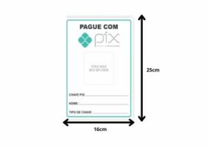 SIN133 Pague com Pix – 16x25cm Grespanflexo – Unidade