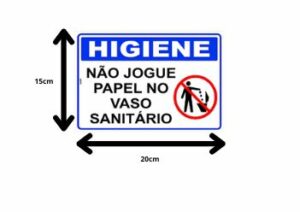 SIN127 – Higiene Wc – 15x20cm Grespanflexo – Unidade