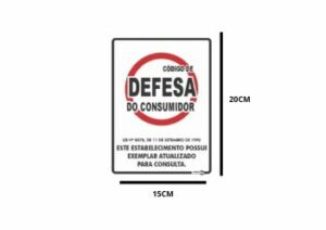 SIN119-PS644 Codigo Defesa Consumidor -15x20cm Grespanflexo – Unidade
