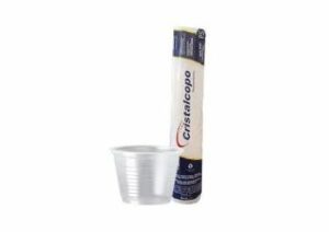 Copo 100 ml Plastico Translucido Cristal Copo Cristal Copo – Caixa c/  2000 Unidades