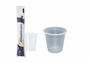 Copo 080 ml Plastico Translucido – Abnt Cristal Copo – Caixa c/  2500 Unidades