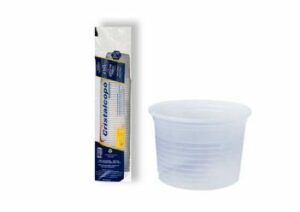 Pote 0250 ml Translucido Cristal Copo – Pacote c/ 050 Unidades