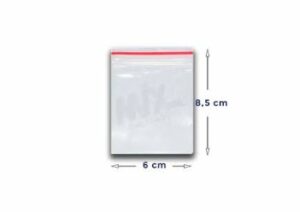 Saco PE com Zip 06×10.5×0.010 Plastfoam – Cento