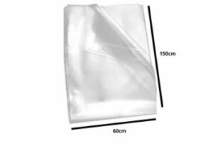 Saco PE 60x150x0.005 Solda Fundo – S/s Olimplastic – Pacote c/ 010 Unidades