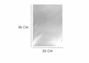Saco PE 25x35x0.020 Solda Fundo Olimplastic – Cento