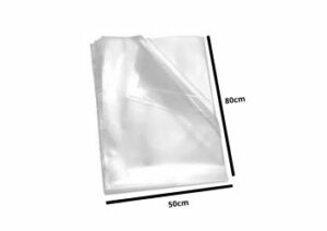 Saco PE 50x80x0.020 Solda Fundo Olimplastic – Pacote c/ 010 Unidades