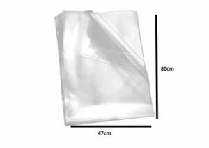 Saco PE 47x80x0.005 Solda Fundo Olimplastic – Pacote c/ 010 Unidades