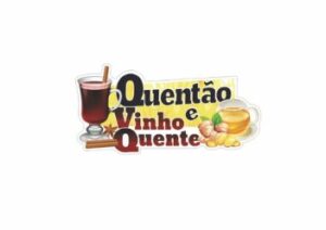 Placa Quentao e Vinho Quente 55x32cm Festa Junina Nctoys – Unidade