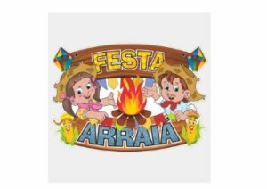 Painel Decorativo Festa Arraial 52x72cm Nctoys – Unidade