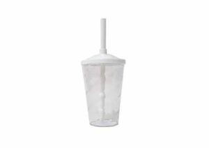 Copo Fest 400 ml Transparente com Tampa e Canudo Nctoys – Unidade