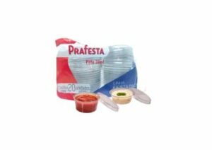 Pote 0030 ml Transp c/ Tampa  P694 – 9106 Prafesta – Caixa C 720 Unidades