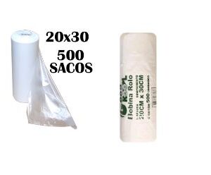 Saco PE 50x60 Reforcado Gold Rolo 165 Unid 2.6 Kg Emplav - Rolo